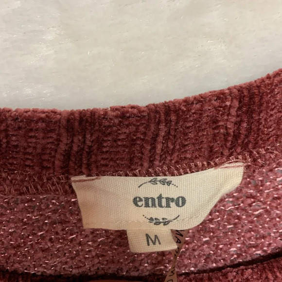 Entro Women’s Knit Sweater Size Medium - Picture 7 of 9